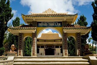 Gate to Truc Lam Pagoda
