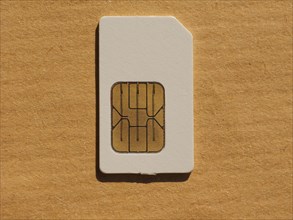 SIM card used in phones