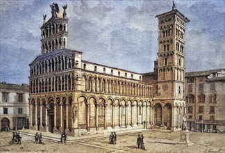 The church of San Michele in Lucca