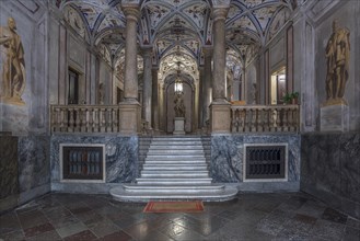 Entrance hall of Palazzo Gio Carlo Brignole