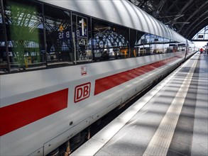Deutsche Bahn ICE at Leipzig main station
