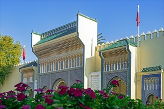 Ornate gates of the 'Alawi Royal Palace