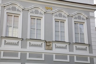 Art Nouveau facade in Obere Landstrasse