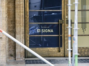 Signa construction project in Nuernberger Strasse Here