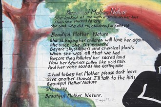 Mural with Beautiful Mother Nature - poem by Ziggy Marley