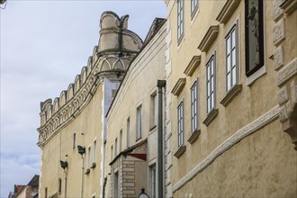 House facades in Steiner Landstrasse