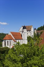 View of the castle church