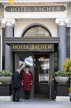 Entrance area Hotel Sacher