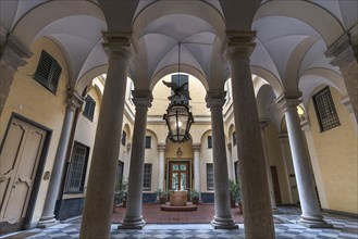 Inner courtyard of Palazzo Doria Gio Battista Spinola