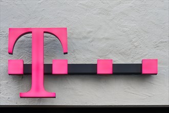 Facade with Telekom logo
