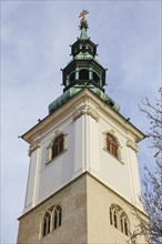 Church tower of the parish church of St. Veit or Wachau Cathedral