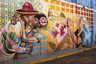 Mexican Music Mural