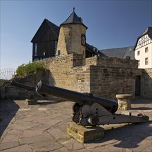 Inner courtyard with cannons and powder tower