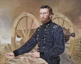 Ulysses S. Grant (born 27 April 1822 in Point Pleasant, Ohio as Hiram Ulysses Grant, died 23 July