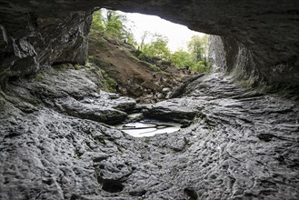 Cave, Grotte Sarrasine, Source du Lison, Source des Lison, Nans-sous-Sainte-Anne, Departement