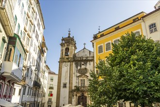 Nice view of Praca do Comercio, Coimbra, Portugal, Europe