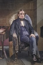 William Hickling Prescott (born 4 May 1796 in Salem, Massachusetts, died 29 January 1859 in Boston)