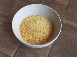 Cornmeal flour polenta