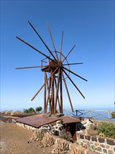 Gofio museum and mill, Las Tricias, La Palma, Canary Islands, Spain, Europe