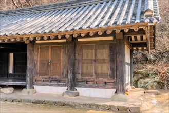 Building from Joseon dynasty located at ancient ship building location in South Korea