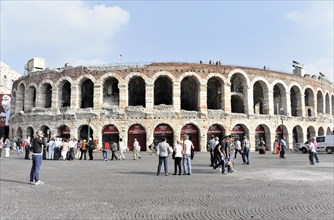 Roman Arena of Verona, 1st century Veneto, Italy, Verona, Veneto, Italy, Europe