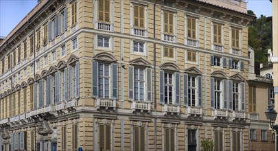 Palazzo Negrtone, built in 1701, UNESCO World Heritage Site since 2006, Piazza delle Fontane