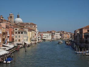 Canal Grande in Venice, Italy, Europe