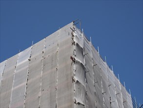 Scaffolding for construction work