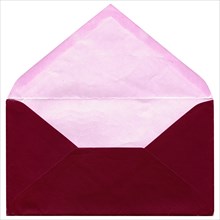 Red envelope isolated