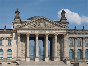 Reichstag in Berlin, Germany, Europe