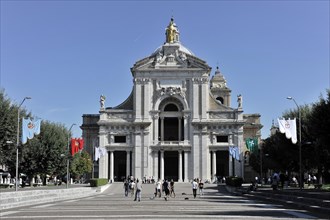 Basilica Santa Maria degli Angeli, Assisi, Umbria, Italy, Europe