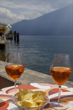 Aperol Spritz, Lake Garda, Italy, Europe