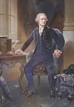 Alexander Hamilton (born 11 January 1755 or 1757 on Nevis, West Indies, now St. Kitts and Nevis,