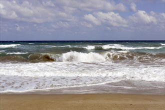 Sandy beach beach Pachia Ammo, Falassarna, Crete, Greece, Europe