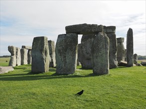 Stonehenge monument in Amesbury, UK