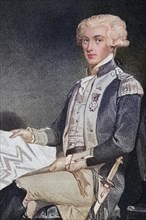 Marie-Joseph-Paul-Yves-Roch-Gilbert du Motier, Marquis de La Fayette or Lafayette (born 6 September