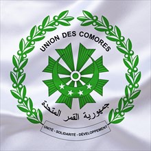 Africa, African Union, the coat of arms of the Comoros, Studio