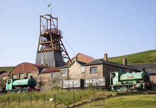 Big Pit National Coal Museum, Blaenavon, Torfaen, Monmouthshire, South Wales, UK