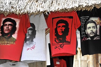 Che Guevara, painting, souvenir, Vinales, Valle de Vinales, Pinar del Rio province, Cuba, Greater
