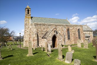 Parish Church of Saint Mary the Virgin, Holy Island, Lindisfarne, Northumberland, England, United
