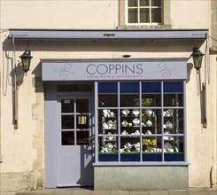 Coppins goldsmith and silversmith shop, Corsham, Wiltshire, England, UK