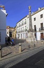 Historic buildings around Plaza del Potro square in old city part of Cordoba, Spain, Europe