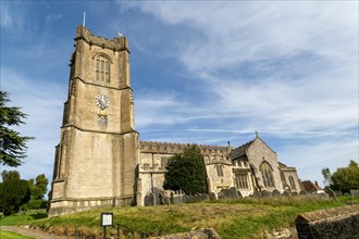 Historic church of Saint Michael, Aldbourne, Wiltshire, England, UK
