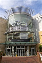 The Oracle shopping centre in town centre, Reading, Berkshire, England, UK