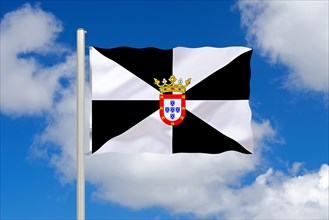 The flag of Ceuta, Spain, Studio, Europe