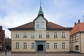 Old town hall at Walsrode, Lueneburg Heath, Lunenburg Heathland, Lower Saxony, Germany, Europe