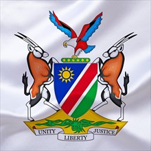 Africa, African Union, the coat of arms of Namibia, Studio