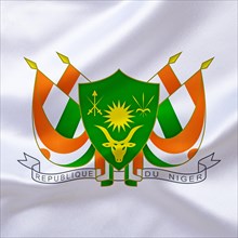 Africa, African Union, the coat of arms of Niger, Studio