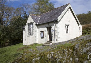 Former village school, Buttermere village, Cumbria, England, UK