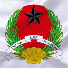 Africa, African Union, the coat of arms of Guinea Bissau, Studio